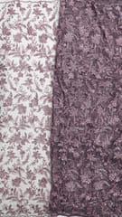 Imoprted Net Embroidered Fabric