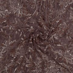 Imoprted Net Embroidered Fabric