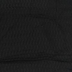 White Dyeable Georgette Embroidered Fabric