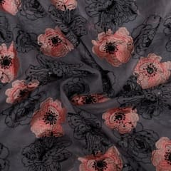 Pure Organza Embroidered Fabric