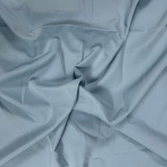 Light Grey Colour Dyed Poly Crepe Fabric (N64)