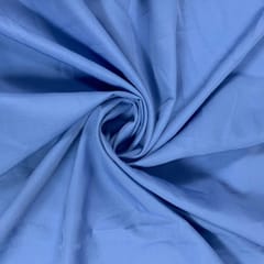Steel Blue Colour Dyed Poly Crepe Fabric (N69)