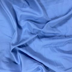 Steel Blue Colour Dyed Poly Crepe Fabric (N69)
