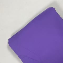 Lavender Colour Dyed Poly Crepe Fabric (N332L)