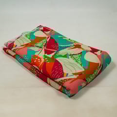 Multi Colour Cotton Crush Digital Printed Fabric