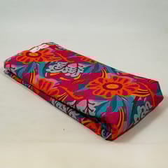 Multi Colour Linen Digital Printed Fabric