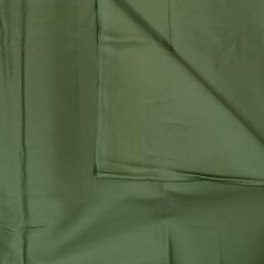 Green Colour Zara Cotton Silk Fabric