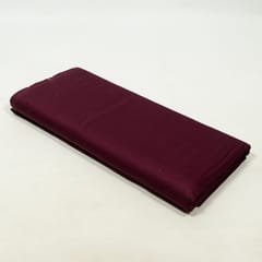 Wine Colour Zara Cotton Silk Fabric