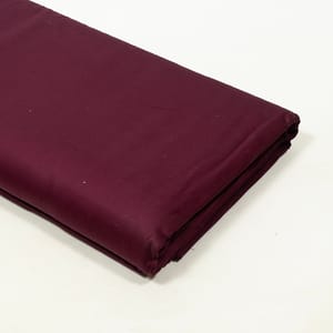 Wine Colour Zara Cotton Silk Fabric