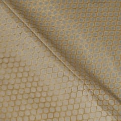 Dyeable Katan Silk Jacquard Fabric
