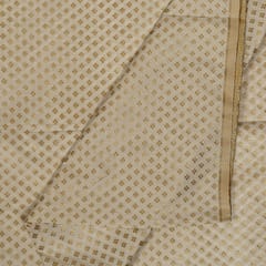 Dyeable Katan Silk Jacquard Fabric