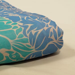 Multi Colour Muslin Digital Printed Fabric