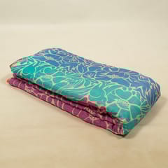 Multi Colour Muslin Digital Printed Fabric