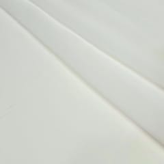 White Plain Heavy Fox Georgette Fabric