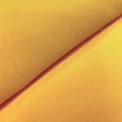 Yellow Plain Heavy Fox Georgette Fabric