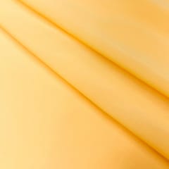 Yellow Plain Heavy Fox Georgette Fabric
