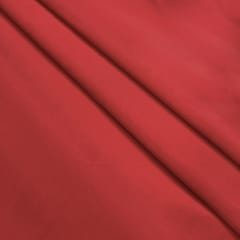 Red Plain Heavy Fox Georgette Fabric