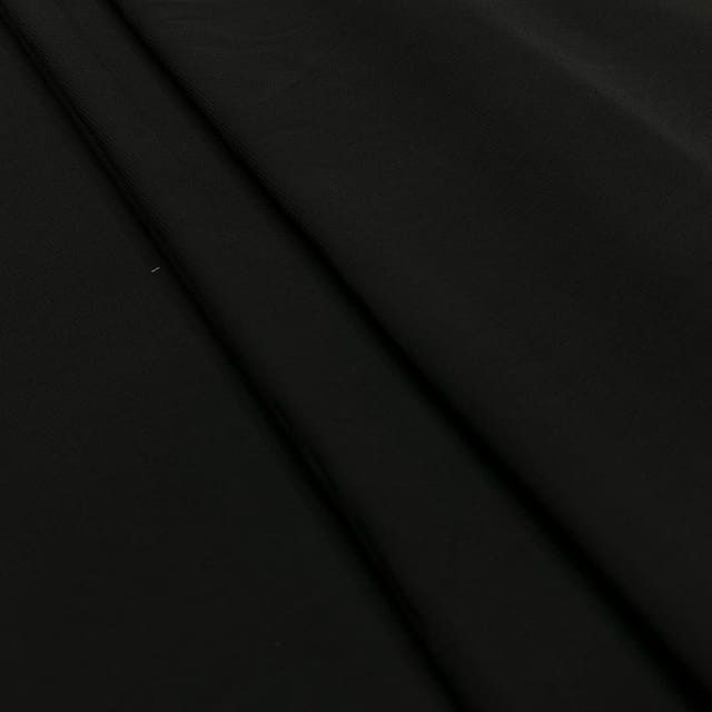 Dark Blue Plain Heavy Fox Georgette Fabric