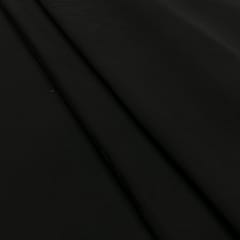 Black Plain Heavy Fox Georgette Fabric