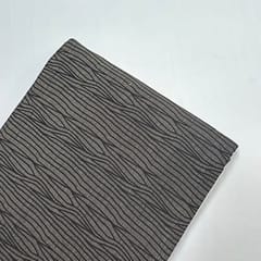 Black Colour Cotton Cambric Printed Fabric
