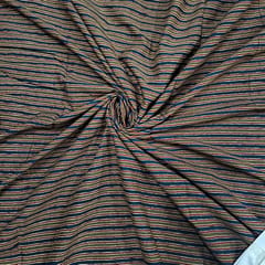 Brown Colour Cotton Cambric Printed Fabric