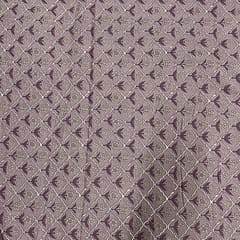 Lilac Colour Cotton Cambric Printed Fabric