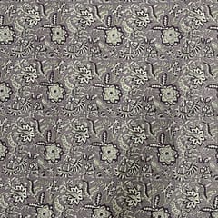 Lilac Colour Cotton Cambric Printed Fabric