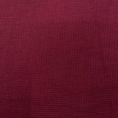 Maroon Colour Checks Cotton Linen Fabric