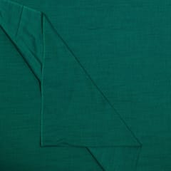 Rama Green Colour Rayon Slub Fabric