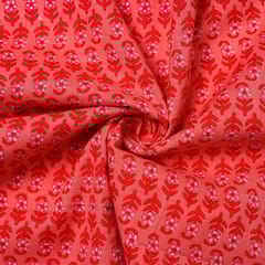 Gajree Colour Cambric Cotton Printed Fabric