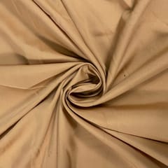 Caramel Brown Colour Dyed Poly Crepe Fabric (N111)