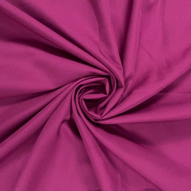Dark Wine Colour Dyed Poly Crepe Fabric (N47D)