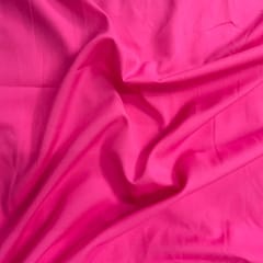 Hot Pink Colour Dyed Poly Crepe Fabric (N20)