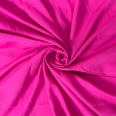 Pink Colour Dyed Poly Crepe Fabric (N201)