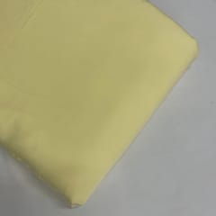 Light Lemon Colour Dyed Poly Crepe Fabric (N163LL )