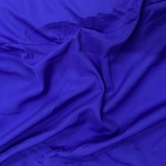 Royal Blue Colour Dyed Poly Crepe Fabric (N352 )