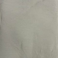 Cream Colour Abstract Crush Crackle Dyeable Chinon Fabric