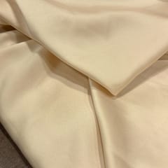 Ivory Colour Milano Satin fabric