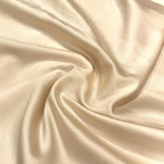 Ivory Colour Milano Satin fabric