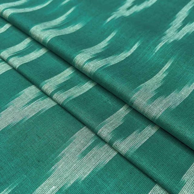 Rama Shade Ikkat Striped Unstitched Fabric