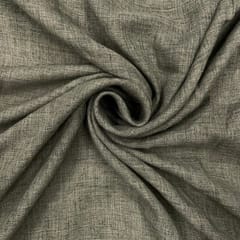 Grey Colour Cotton Linen Fabric (N253)