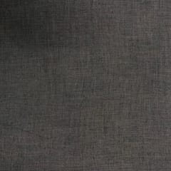Dark Grey Colour Cotton Linen Fabric