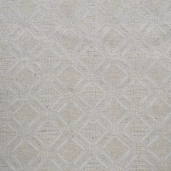 Dyeable Cotton Zari Jacquard Fabric