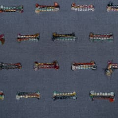 Multi Colour Cotton Jacquard Fabric