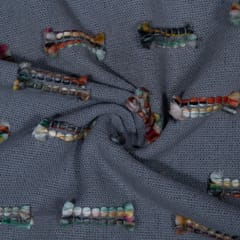 Multi Colour Cotton Jacquard Fabric