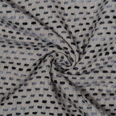 Multi Colour Cotton Acrylic Jacquard Fabric