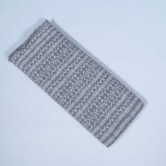 Grey Colour Cotton Jacquard Fabric