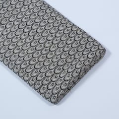 Multi Colour Cotton Zari Jacquard Fabric