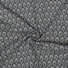 Multi Colour Cotton Zari Jacquard Fabric