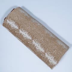 Beige Colour Shaneel Jacquard Fabric